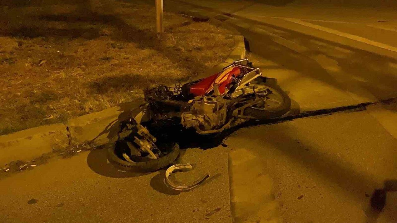 Bafra’da motosiklet ile otomobil çarpıştı: 1 ölü