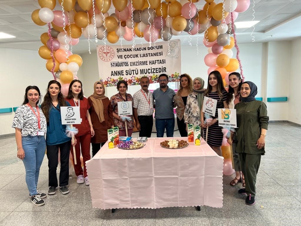 Şırnak’ta ’Emzirme Haftası’ etkinliği düzenlendi