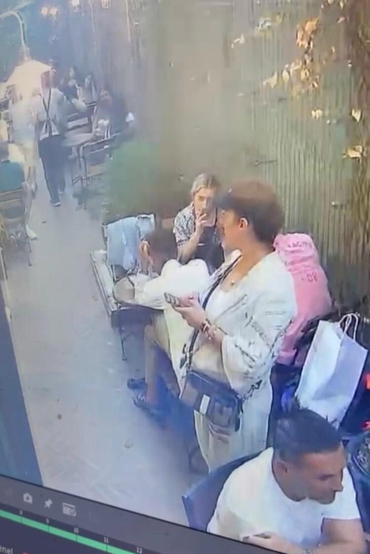 Şişli’de oyunculara taş çıkaran hırsız kamerada: Önce çaldı sonra markette harcadı