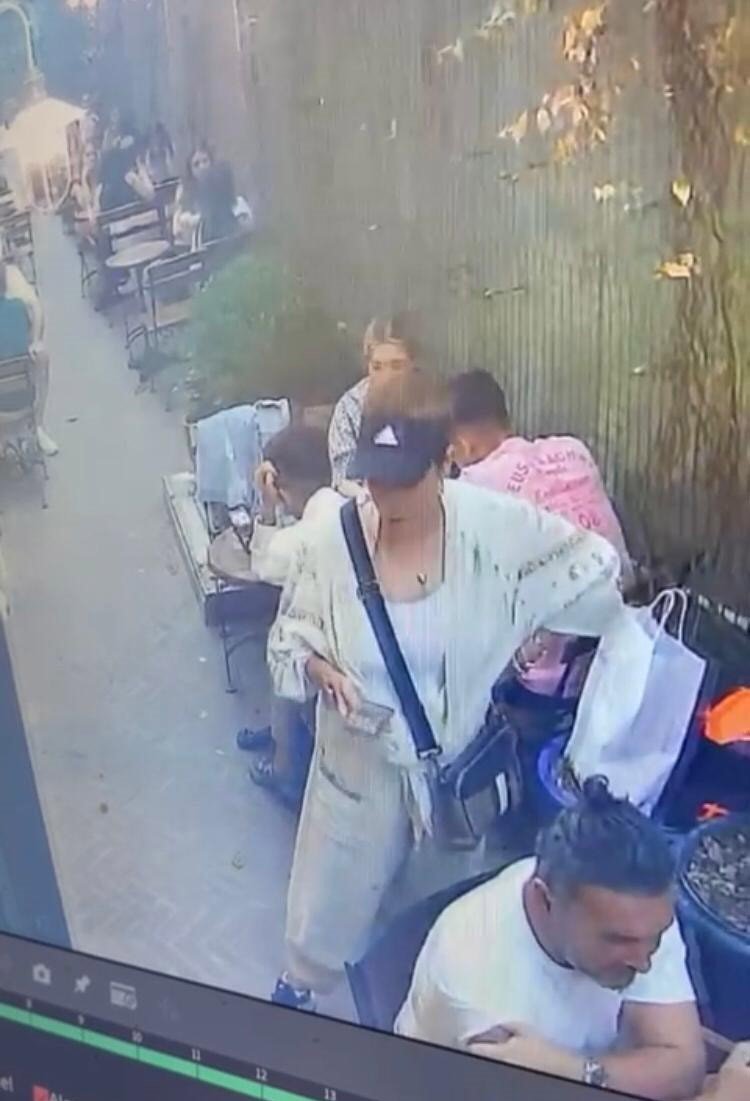 Şişli’de oyunculara taş çıkaran hırsız kamerada: Önce çaldı sonra markette harcadı