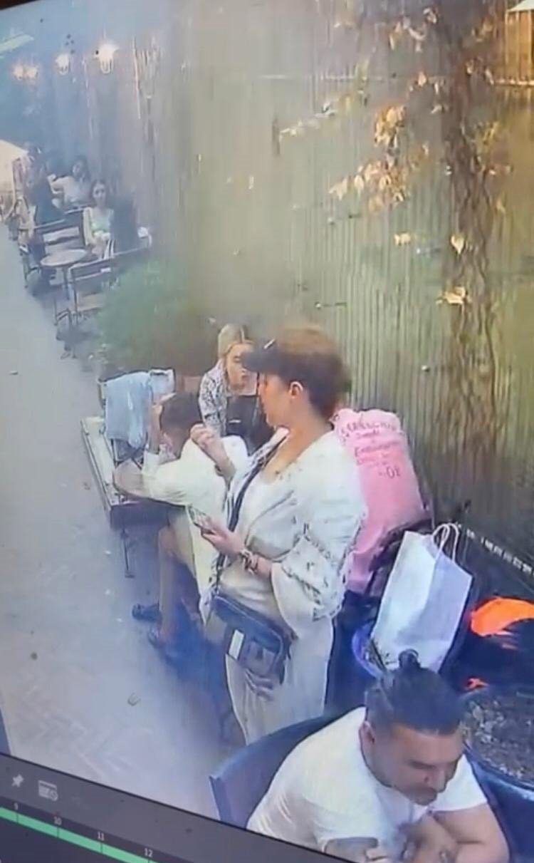 Şişli’de oyunculara taş çıkaran hırsız kamerada: Önce çaldı sonra markette harcadı