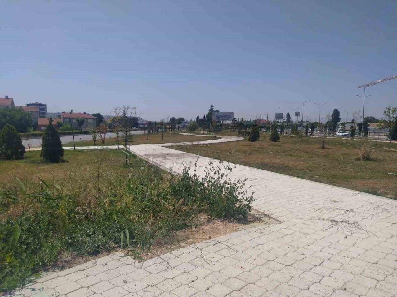 Bu parkın yapımı neden yarım bırakıldı?