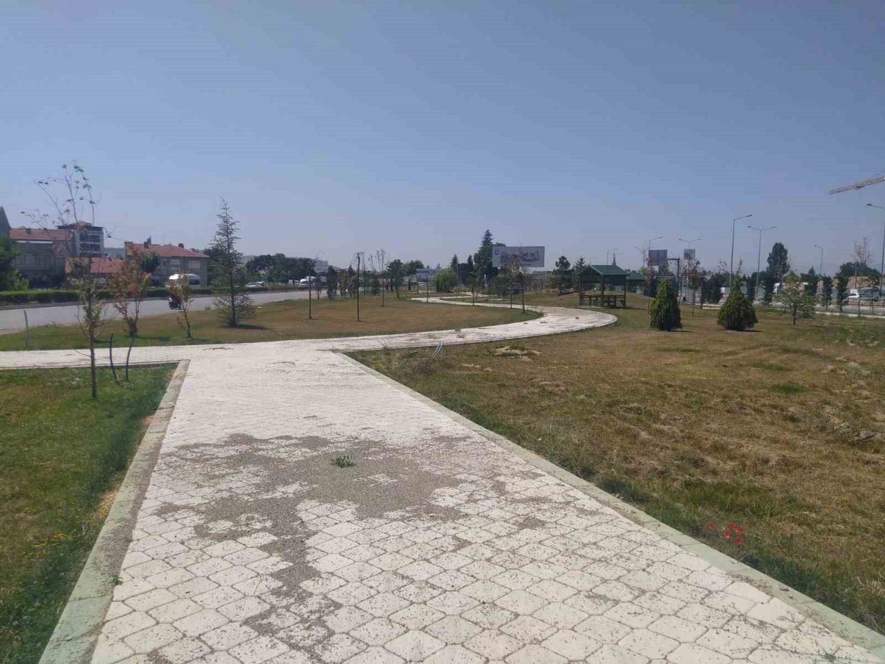 Bu parkın yapımı neden yarım bırakıldı?