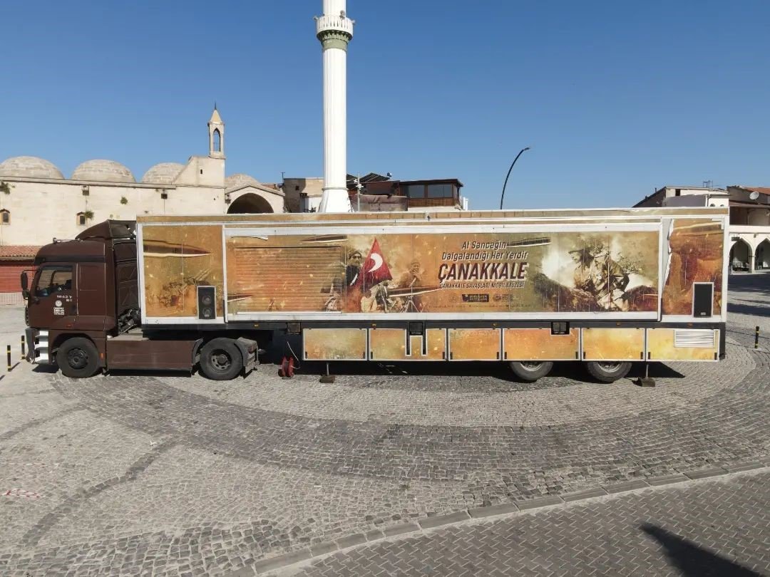 1915 Çanakkale Savaşları Mobil Müzesi Ortahisar’da