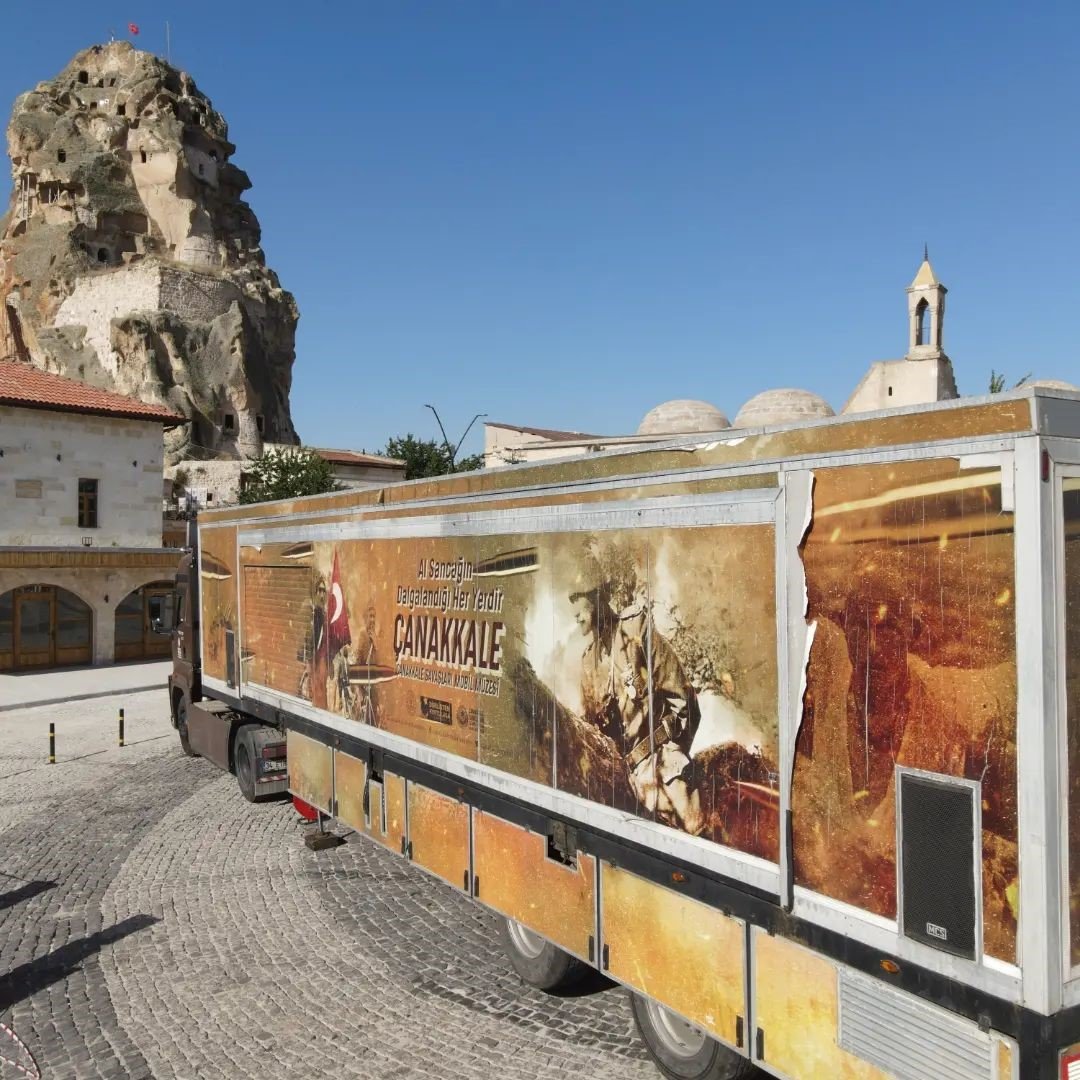 1915 Çanakkale Savaşları Mobil Müzesi Ortahisar’da