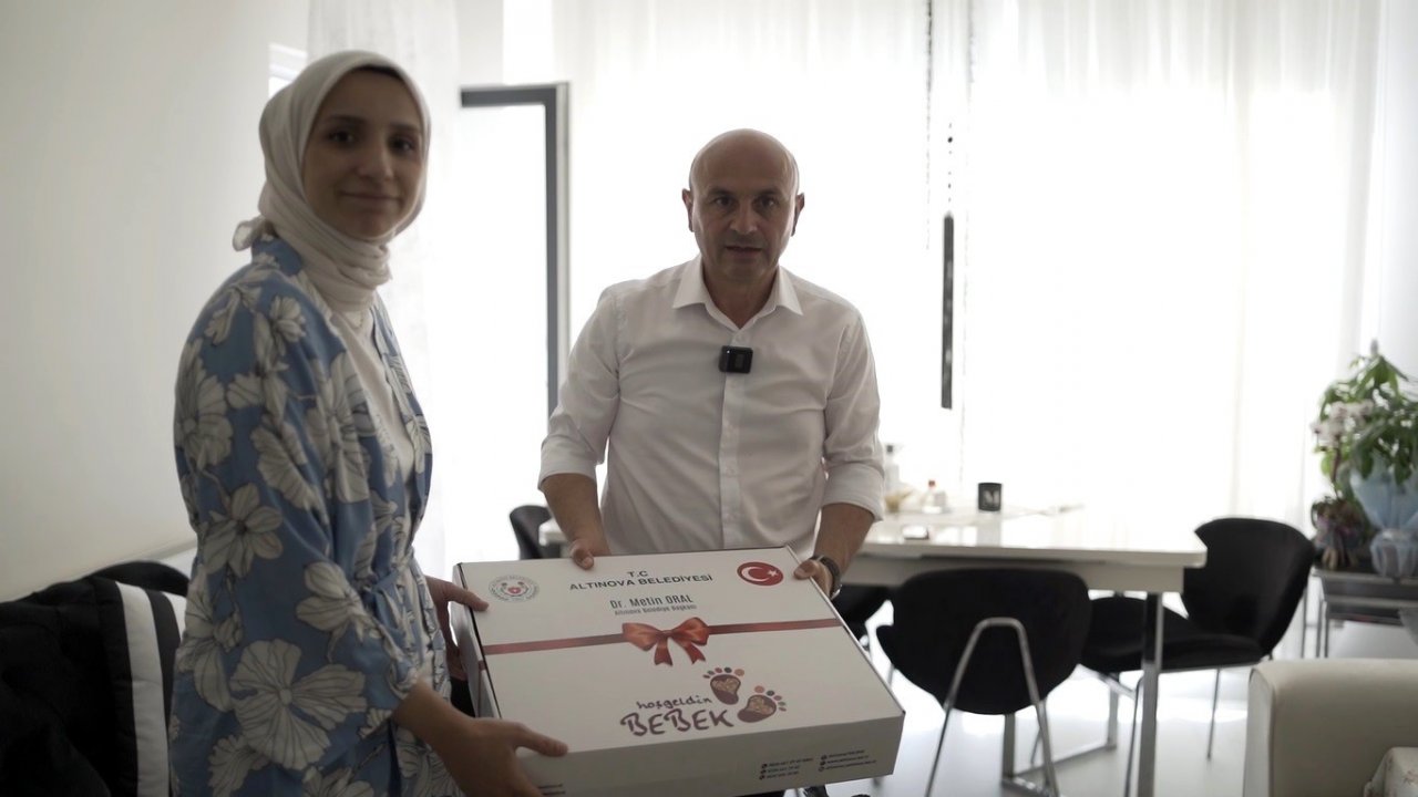 Altınova’da Hoş Geldin Bebek Projesi 15 yaşında