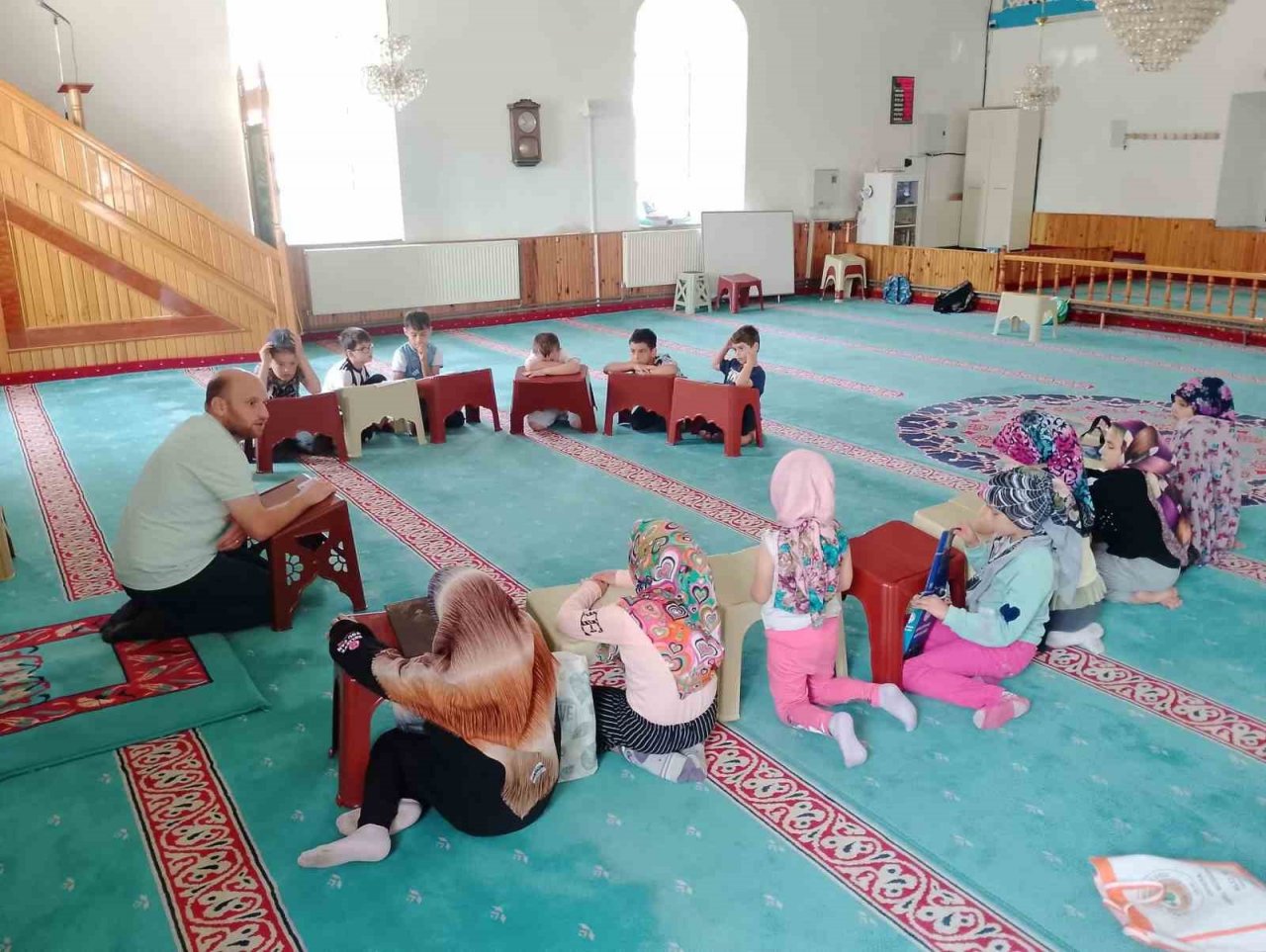 Dumlupınar’da Yaz Kur’an Kursu öğrencilerine seminer verildi