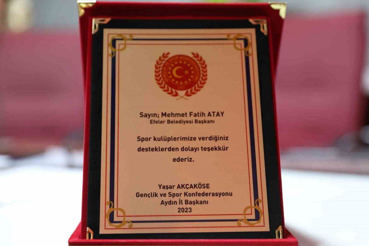 Başkan Atay: “Spora desteğimiz sürecek”