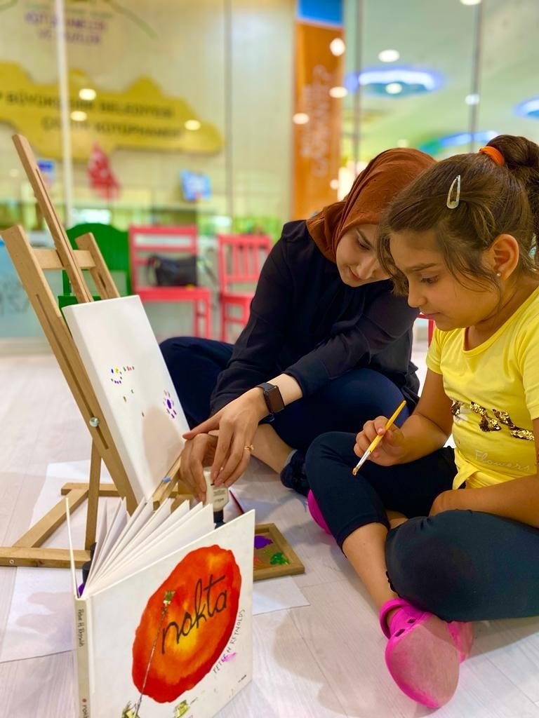 Çocuklar sanatla buluştu