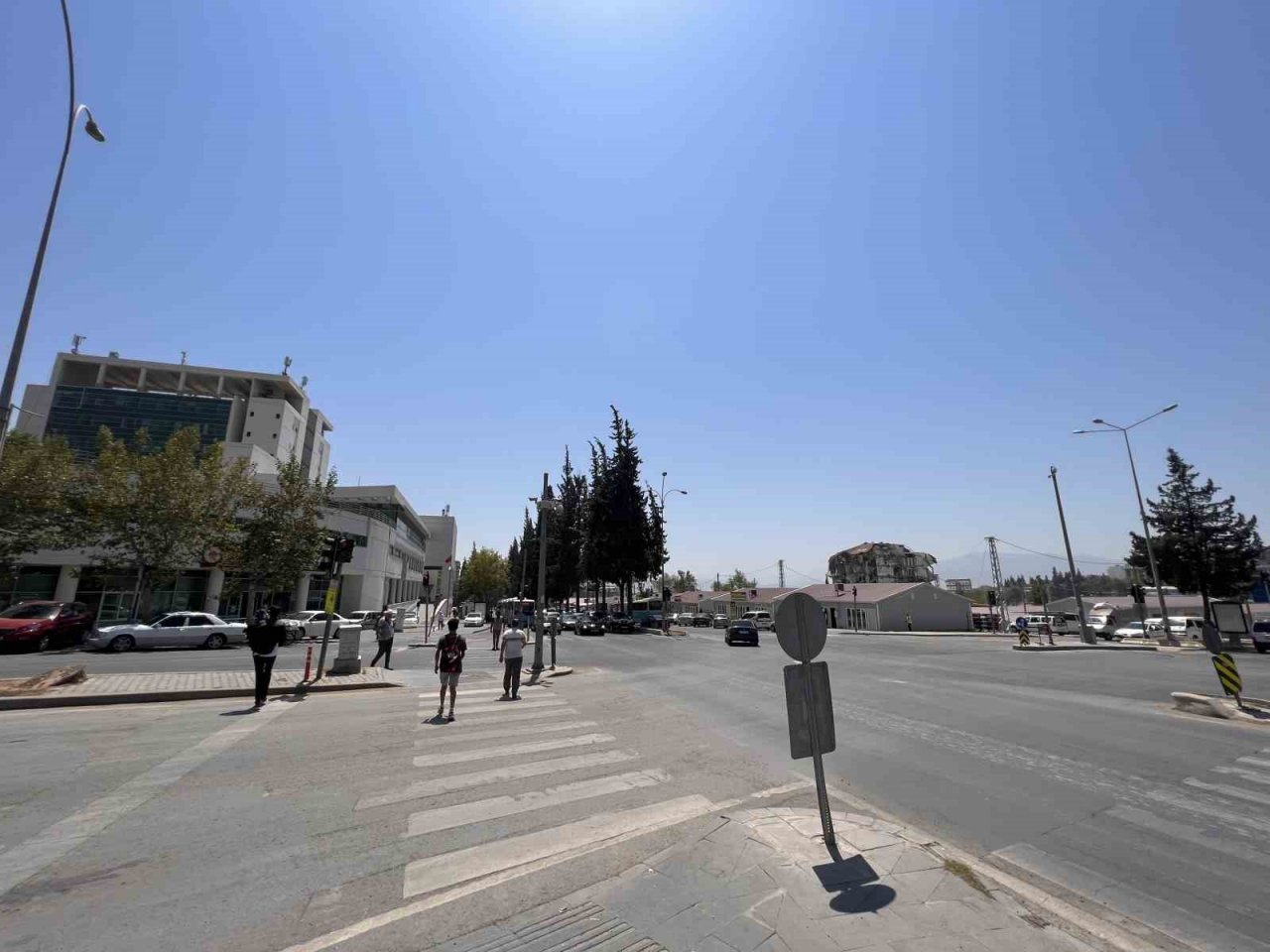 Depremin merkezi Kahramanmaraş’ta son durum görüntülendi