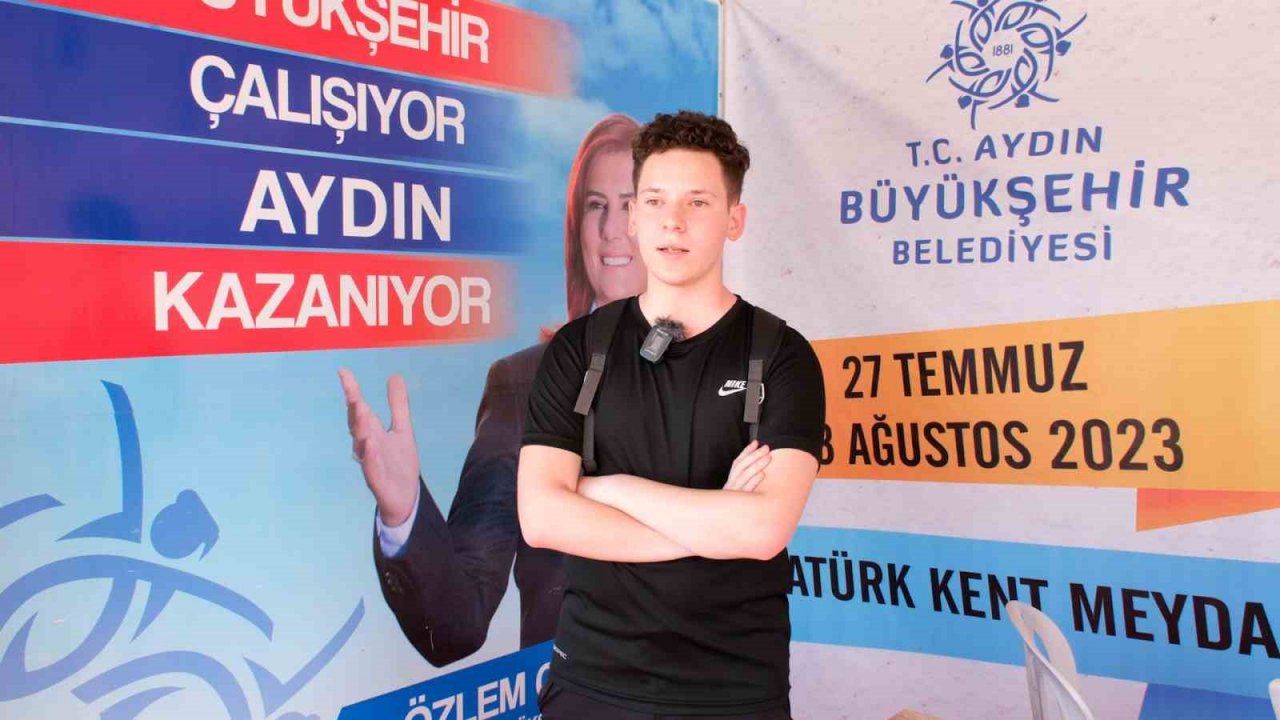 Aydın Büyükşehir Belediyesi’nin tercih tırına yoğun ilgi