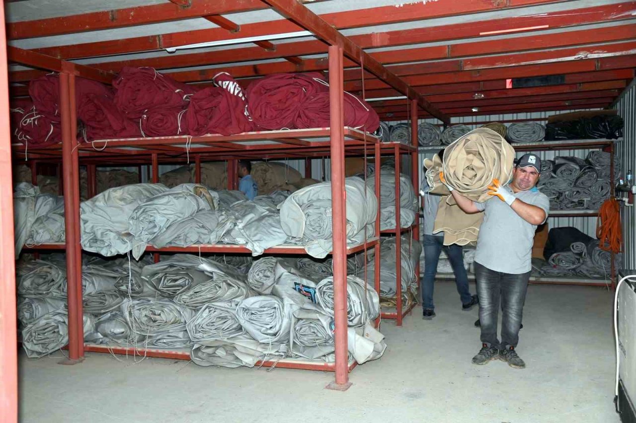 Manavgat Belediyesi cenaze işleri şantiyesi yenilendi