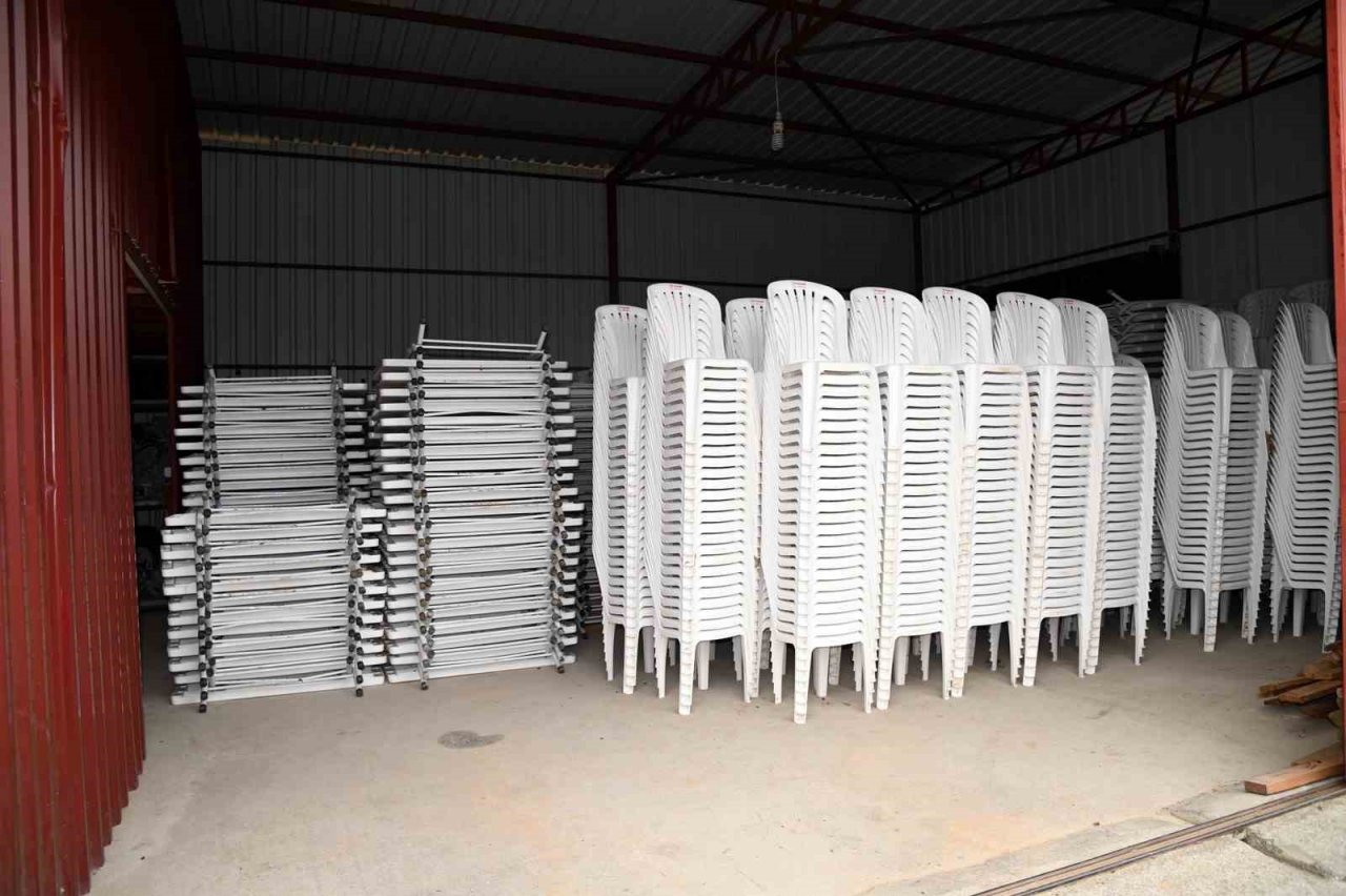 Manavgat Belediyesi cenaze işleri şantiyesi yenilendi