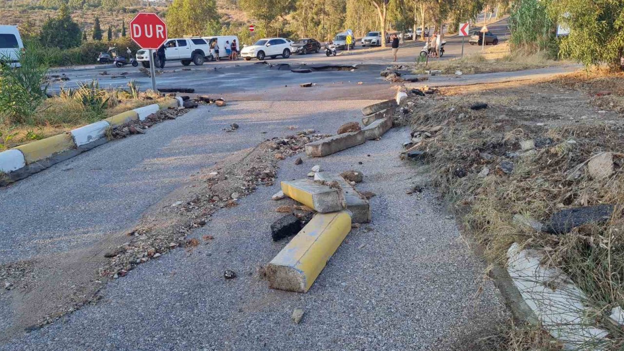 İsale hattı böyle patladı