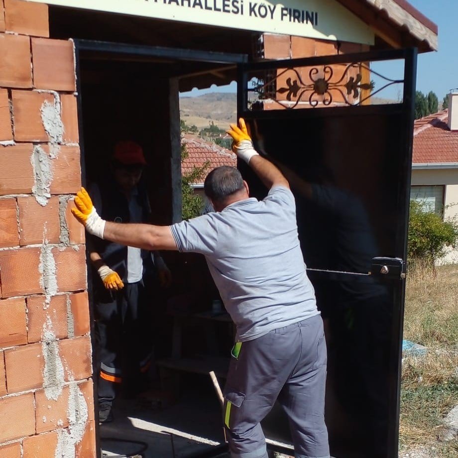 Pursaklar’da köy fırınları modern ve kullanışlı
