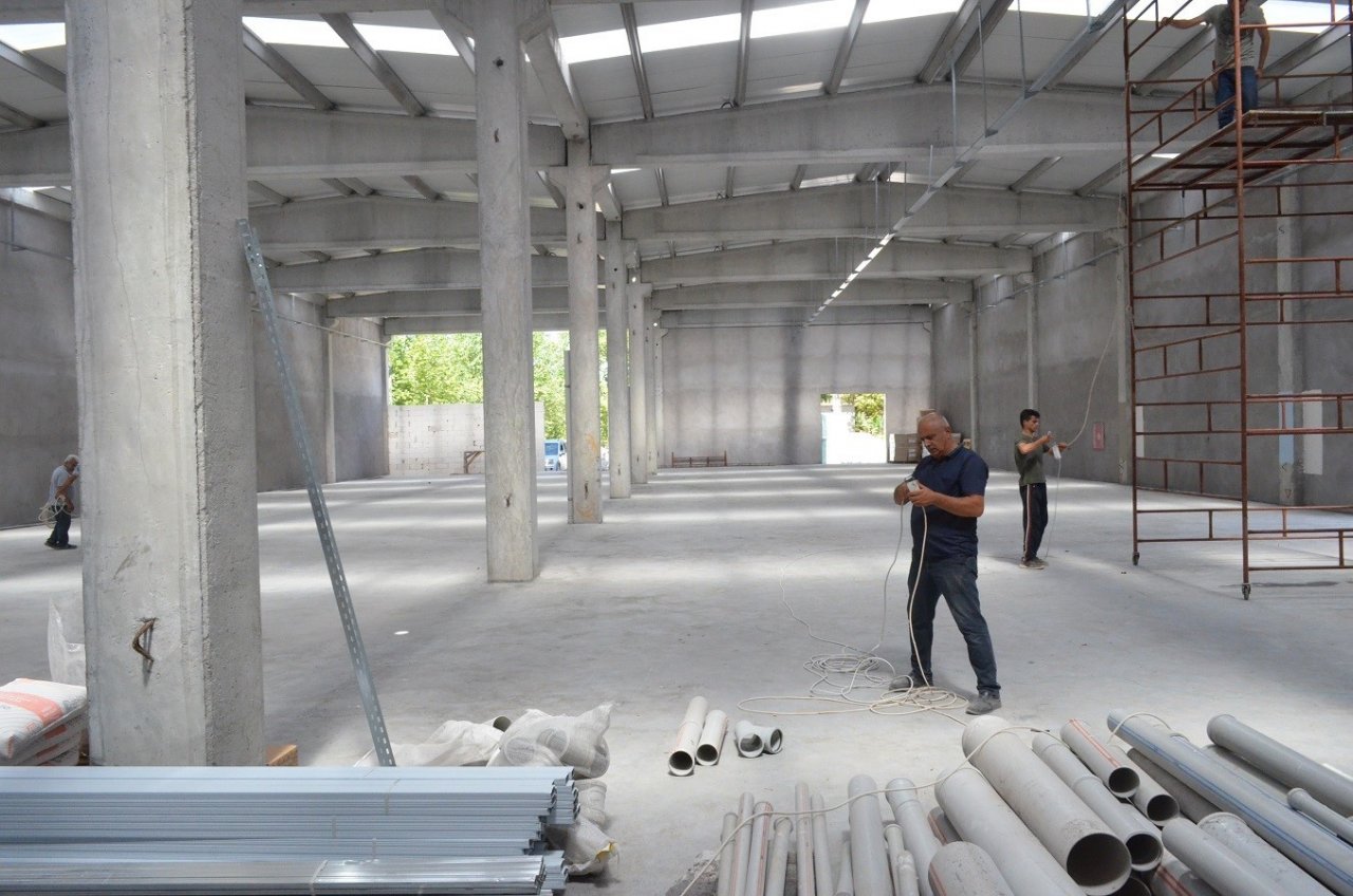 Battalgazi’deki tekstilkent projesinde sona gelindi