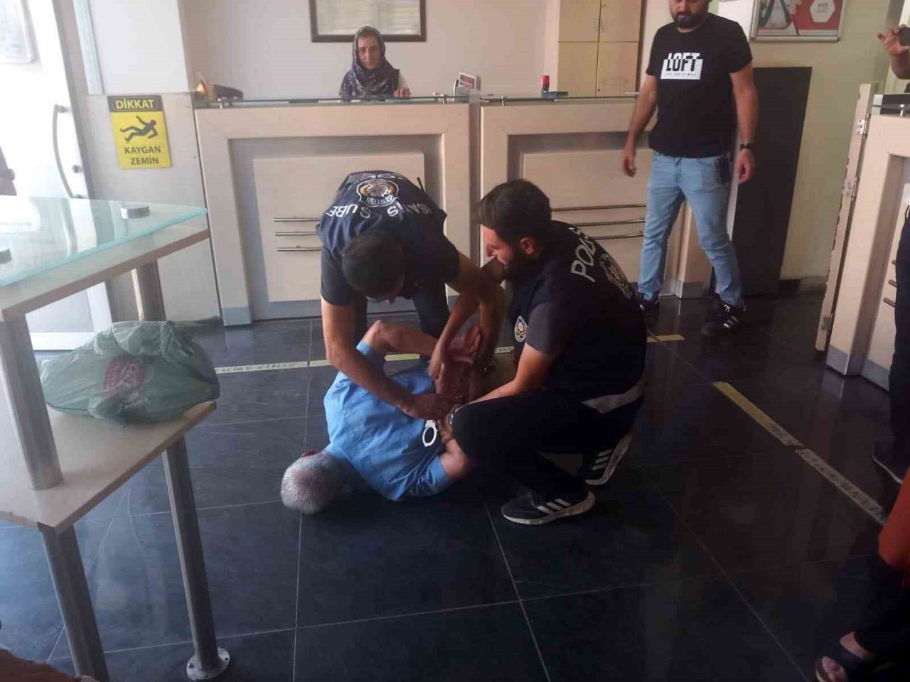 Şırnak PTT Baş Müdürlüğünde deprem, yangın ve hırsızlık tatbikatı gerçekleştirildi