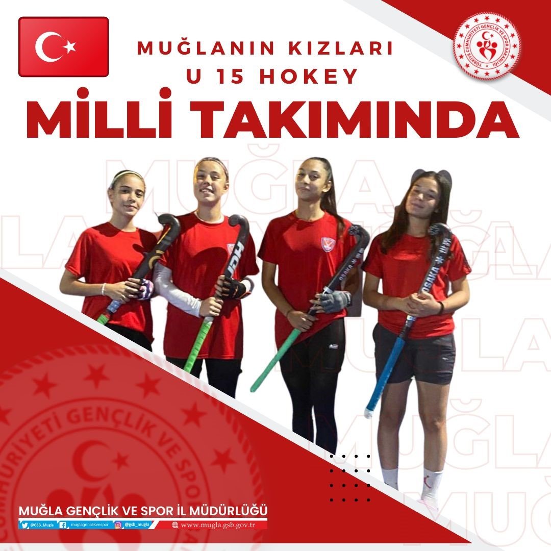 Muğla’dan 4 sporcu Hokey Milli Takımı’na seçildi