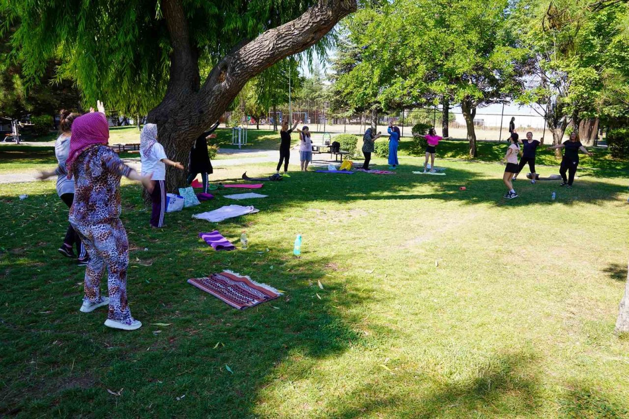 Açık havada spor keyfi