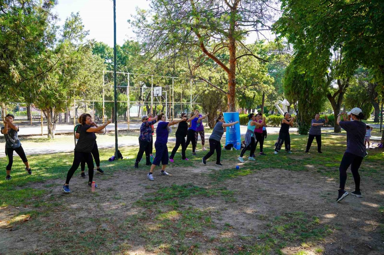 Açık havada spor keyfi