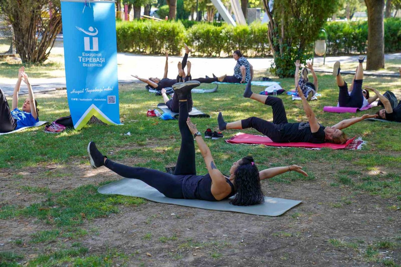 Açık havada spor keyfi