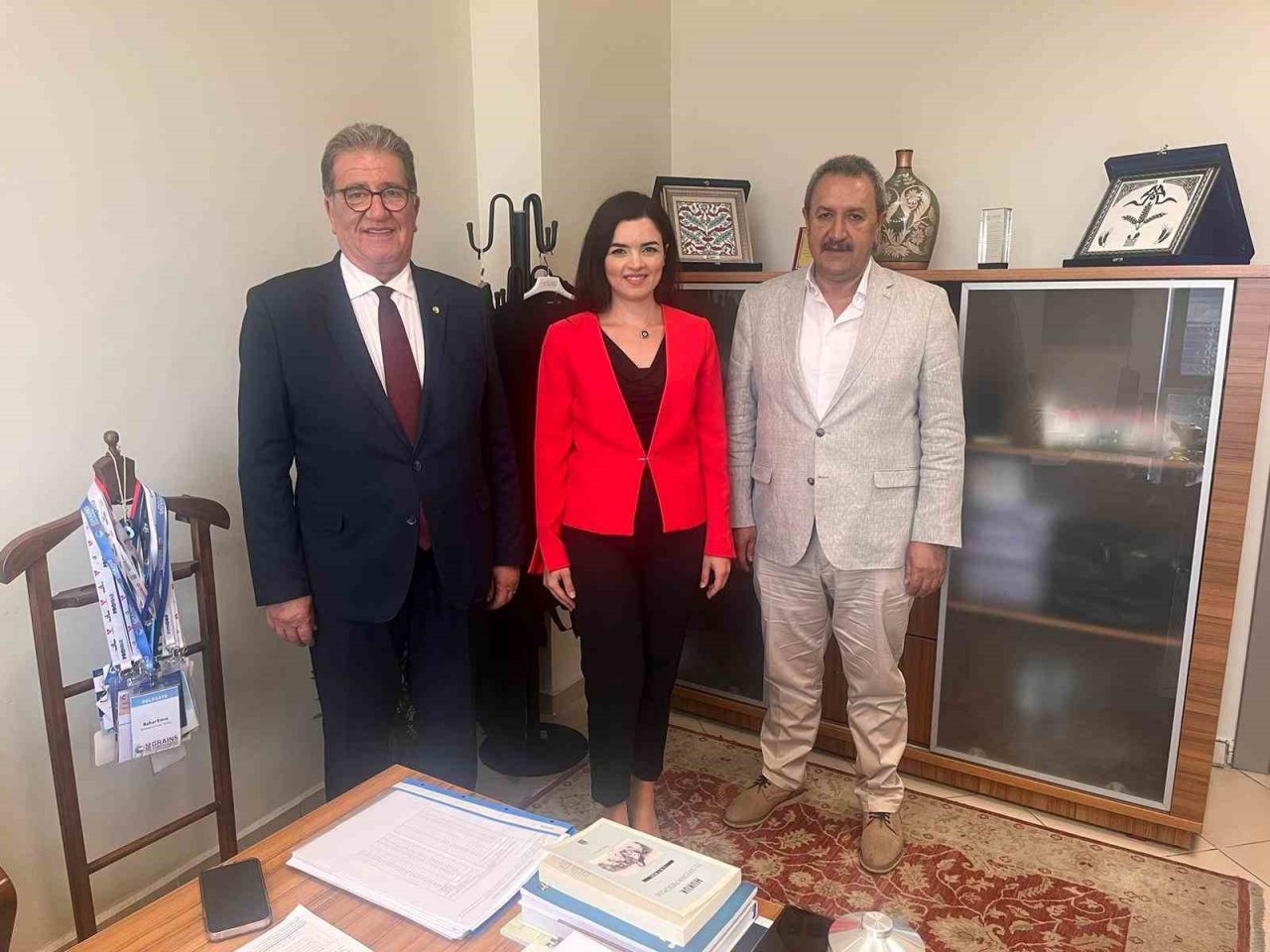 Söke Ticaret Borsası Başkanı Sağel, Ticaret Bakanlığı’nı ziyaret etti