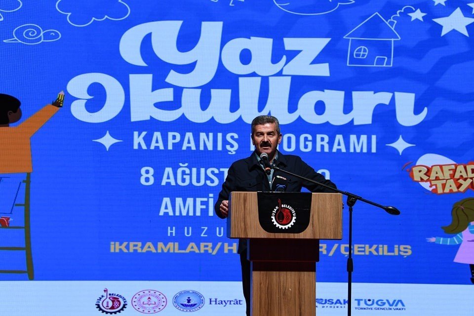 Uşak’ta yaz okulu renkli görüntülerle sona erdi