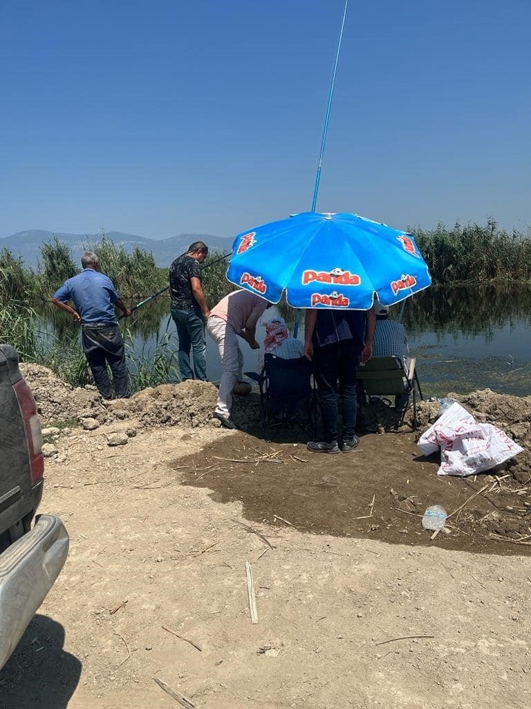 Didim’de amatör balıkçılar önce denetlendi, sonra bilgilendirildi