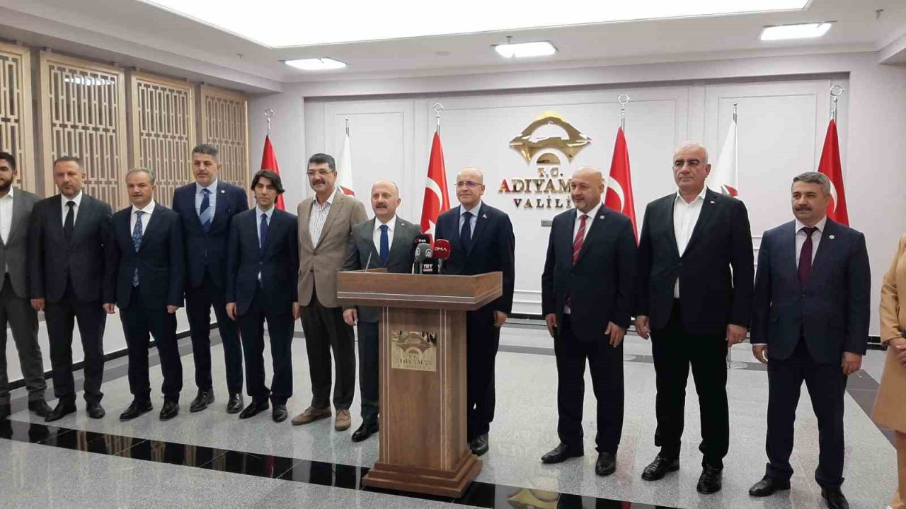 Bakan Şimşek Adıyaman’da temaslarda bulundu