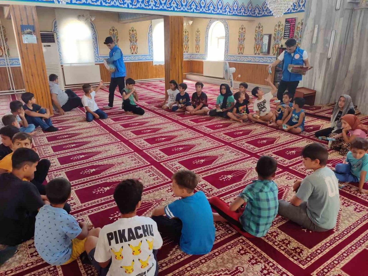 Bingöl’de gençler, Kur’an kursu öğrencileriyle bir araya geldi