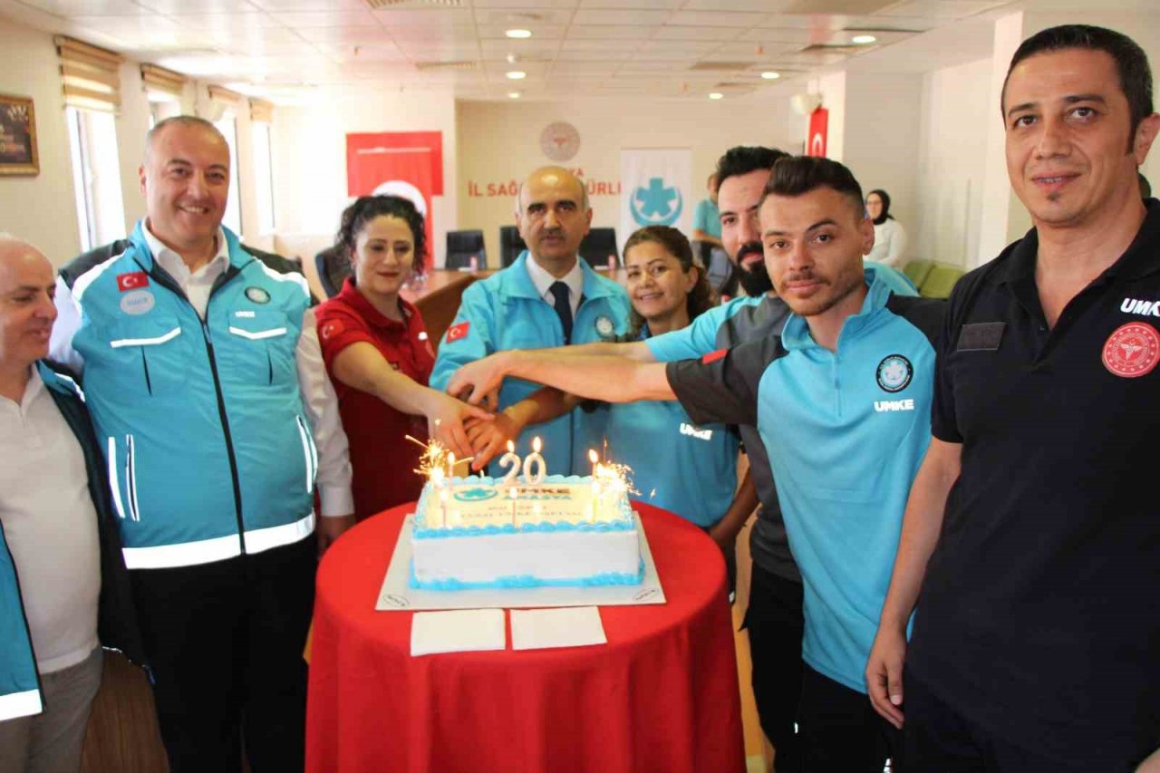 Amasya UMKE, 92 gönüllü sağlık çalışanıyla görev başında