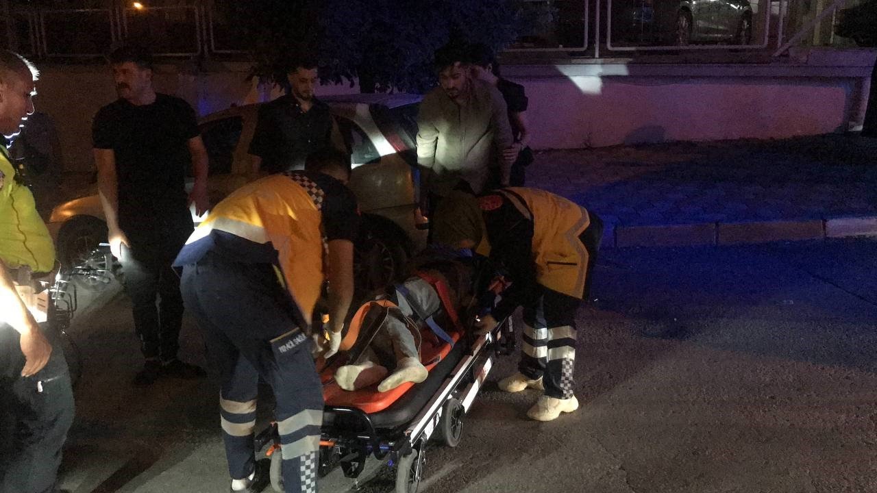 Elektrikli bisikletten düşen kadın yaralandı