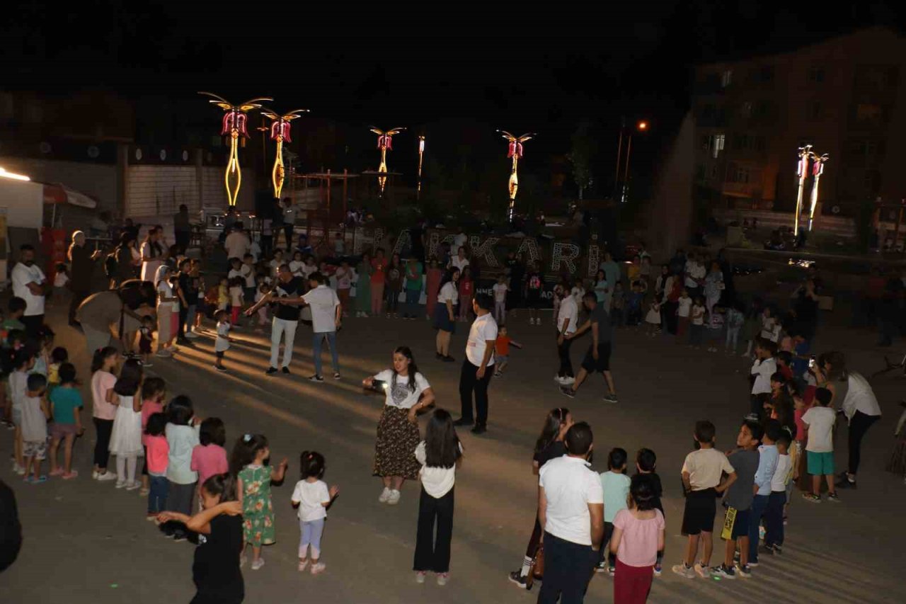 Hakkâri’de çocuk etkinlikleri düzenlendi