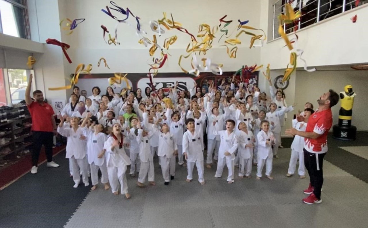 Geleceğin şampiyonları kuşak atladı