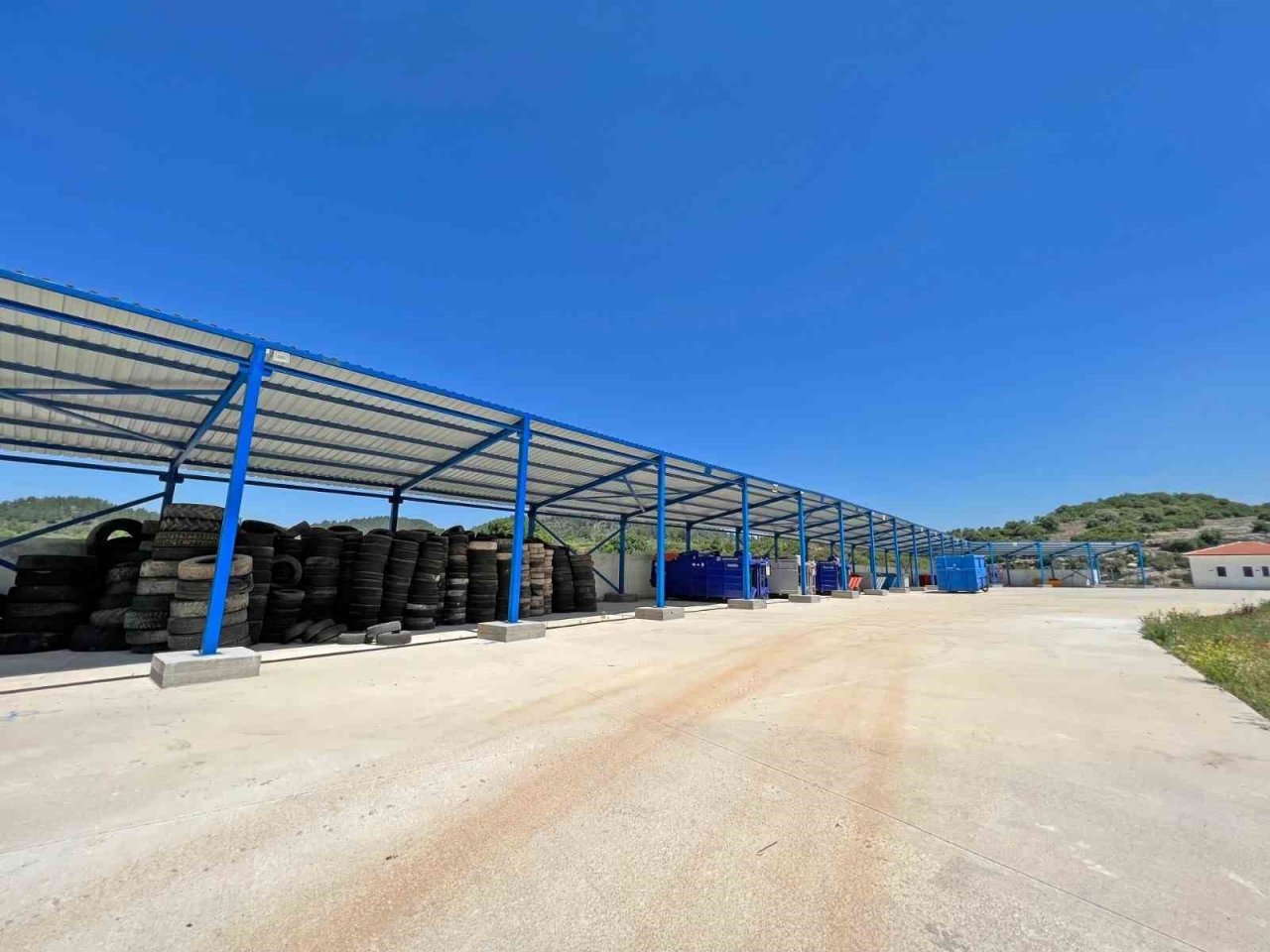 Menteşe’de bir yılda 11 bin ton atık toplandı