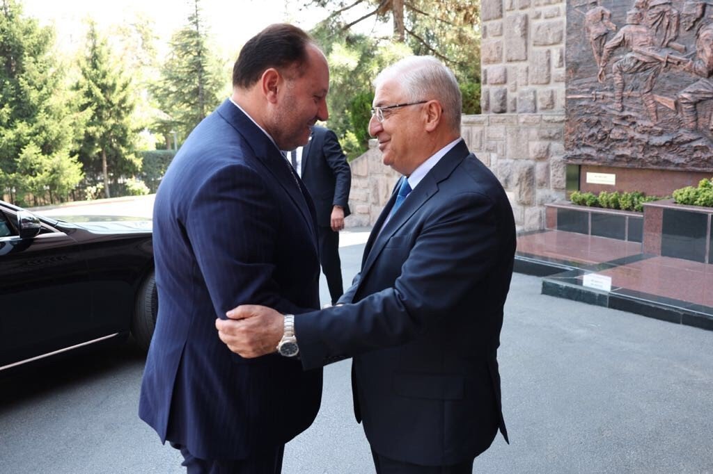 Bakan Güler, KKTC İçişleri Bakanı Öztürkler ile bir araya geldi