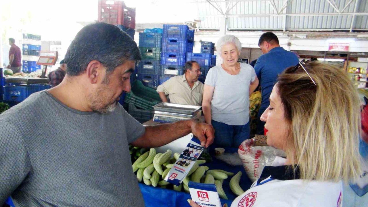 Muğla’da ‘Tek numara 112’ tanıtım çalışması