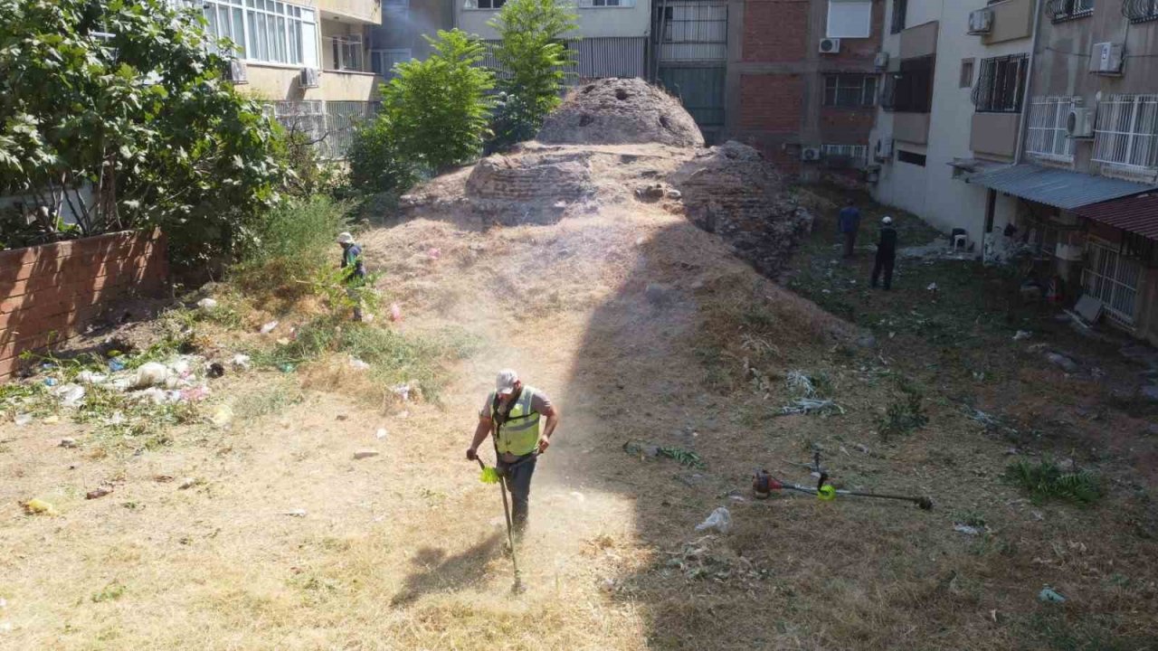 Dokuzun Hamamı bakıma alındı