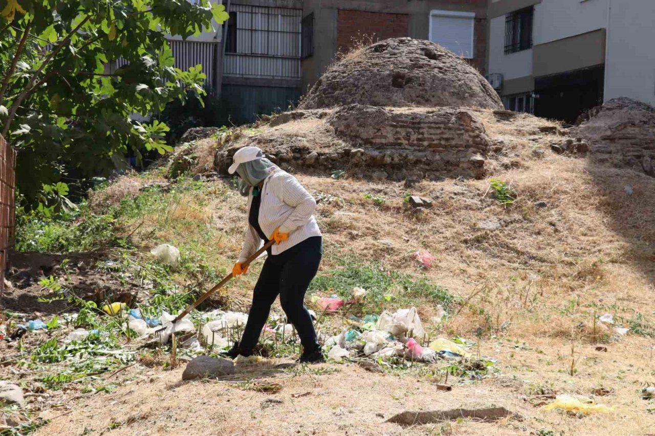 Dokuzun Hamamı bakıma alındı