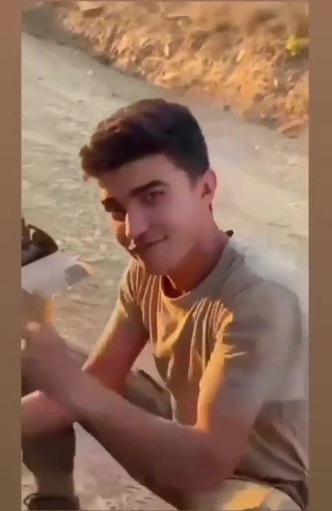 Şehit Uzman Çavuş Kemal Özek’ten geriye kalan görüntüler duygulandırdı