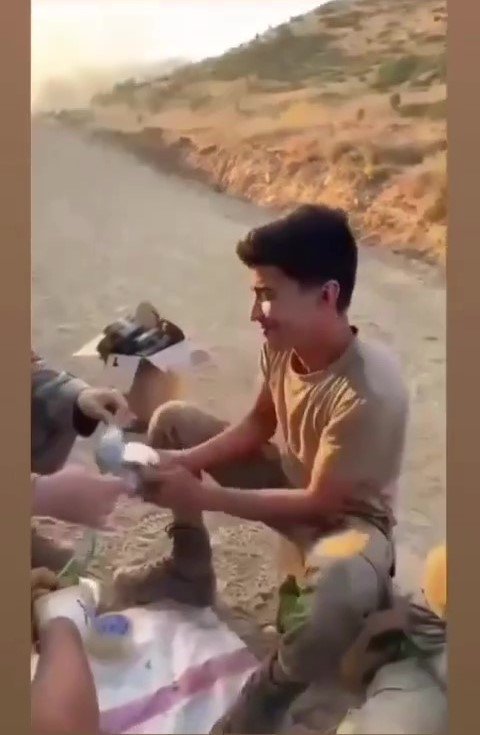 Şehit Uzman Çavuş Kemal Özek’ten geriye kalan görüntüler duygulandırdı