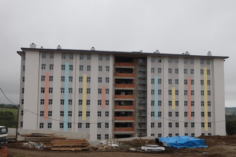 546 milyon TL’lik yurdun yüzde 75’i tamamlandı