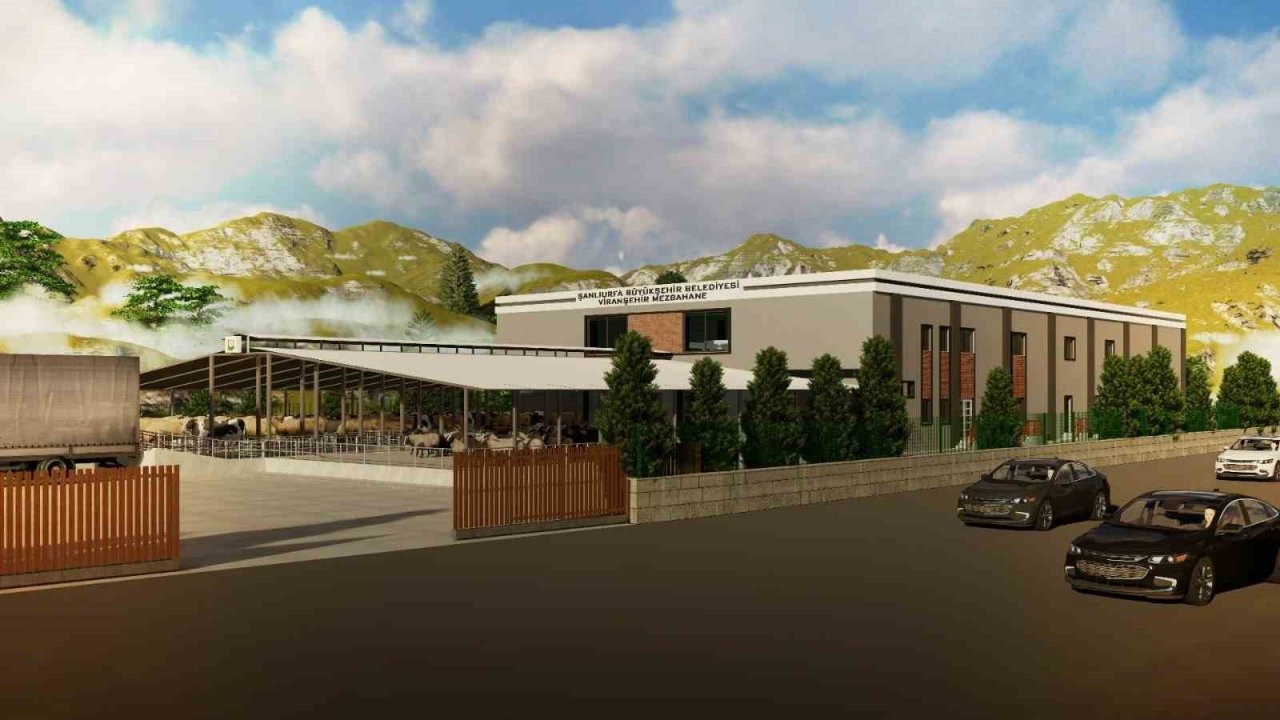Şanlıurfa Büyükşehir’den Viranşehir’e modern hayvan pazarı