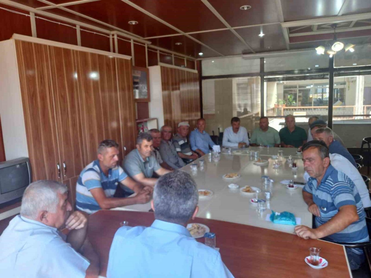 Köy muhtarlarına tarım teşvikleri anlatıldı