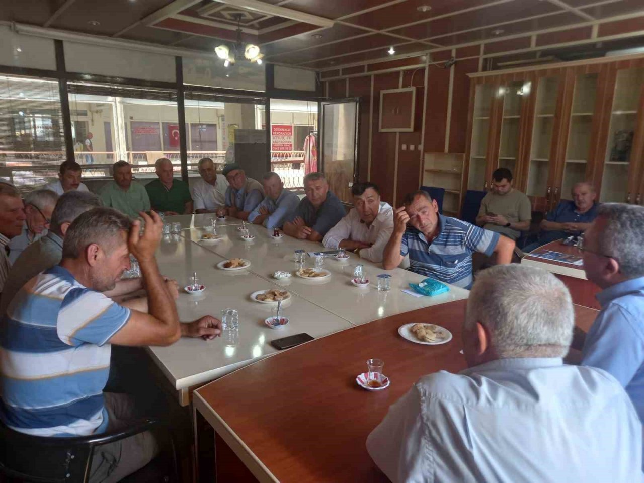 Köy muhtarlarına tarım teşvikleri anlatıldı