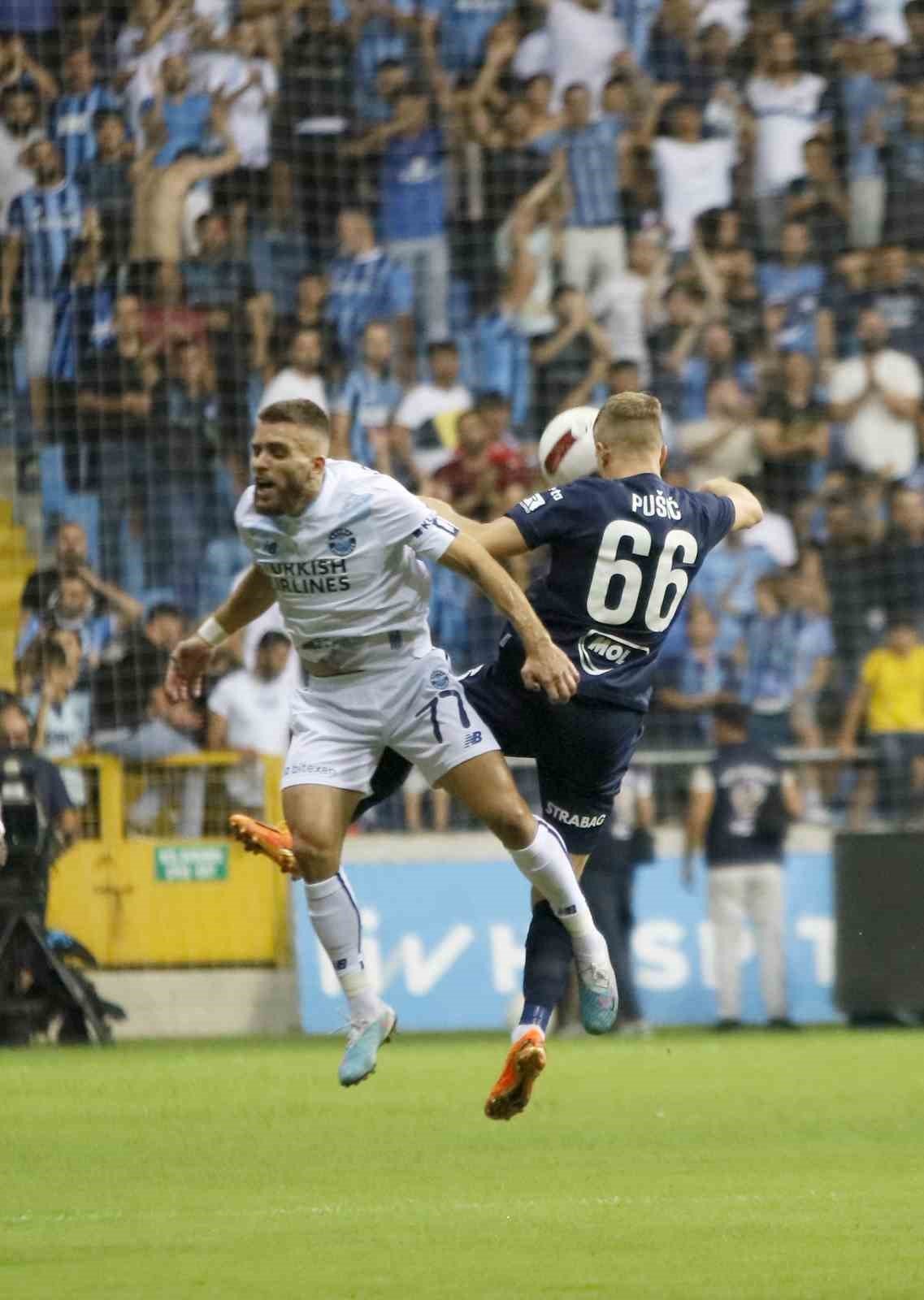 UEFA Avrupa Konferans Ligi: Y. Adana Demirspor: 2 - Osijek: 0 (İlk yarı)