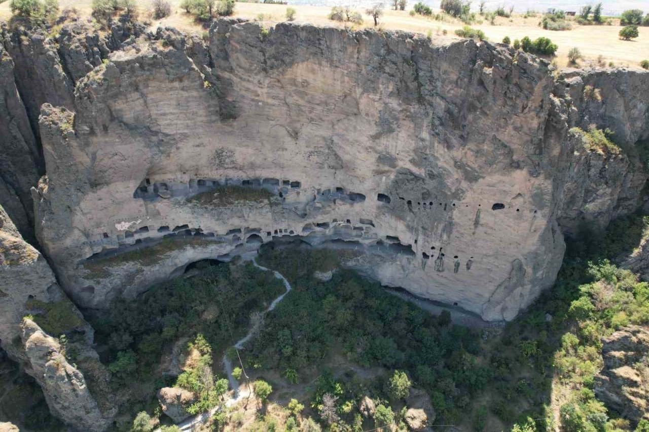 Ankara’da Frigler döneminden kalma İnönü Mağaraları turistlerin yeni adresi