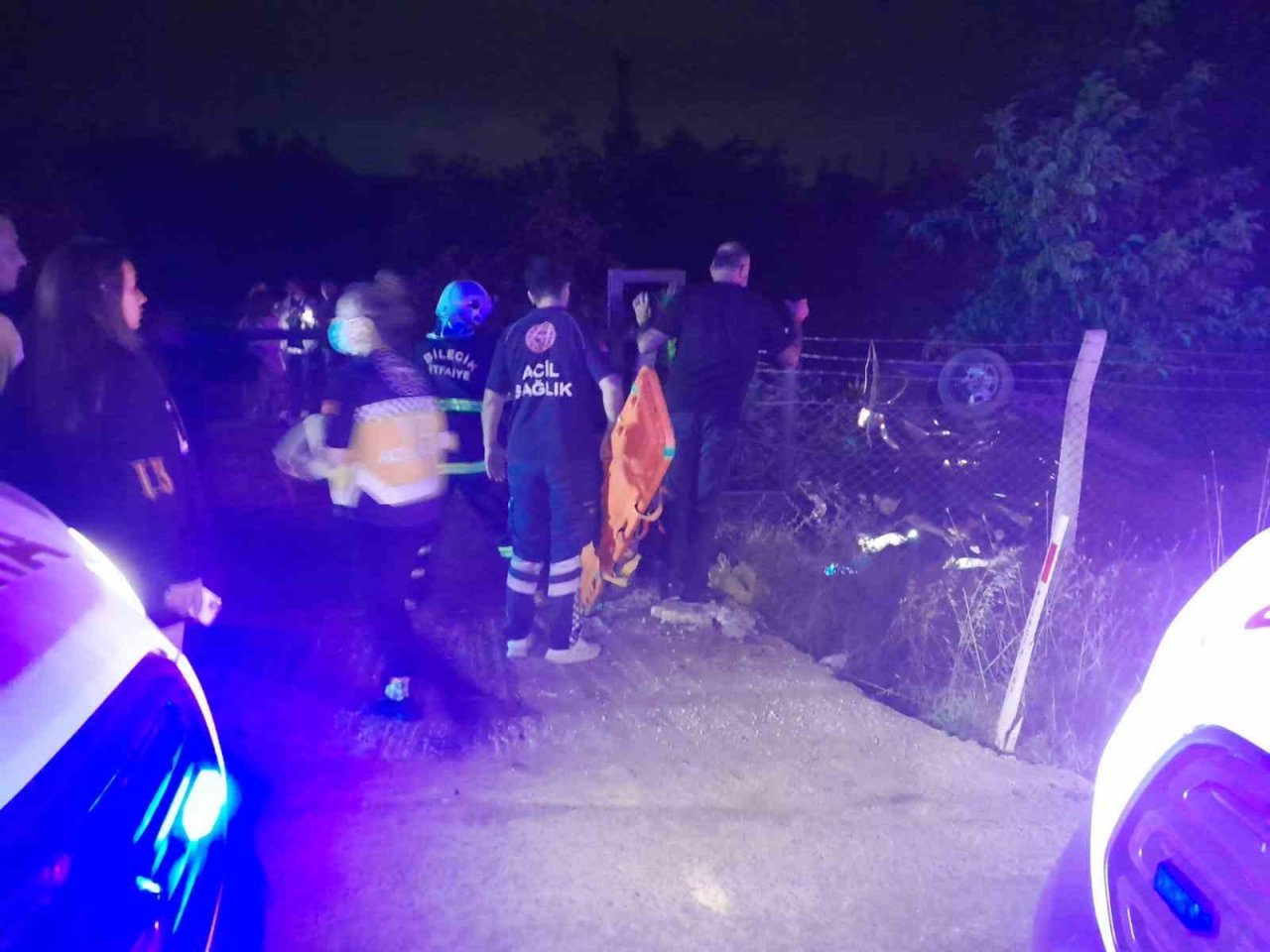 Bilecik’teki trafik kazasında 4 kişi yaralandı