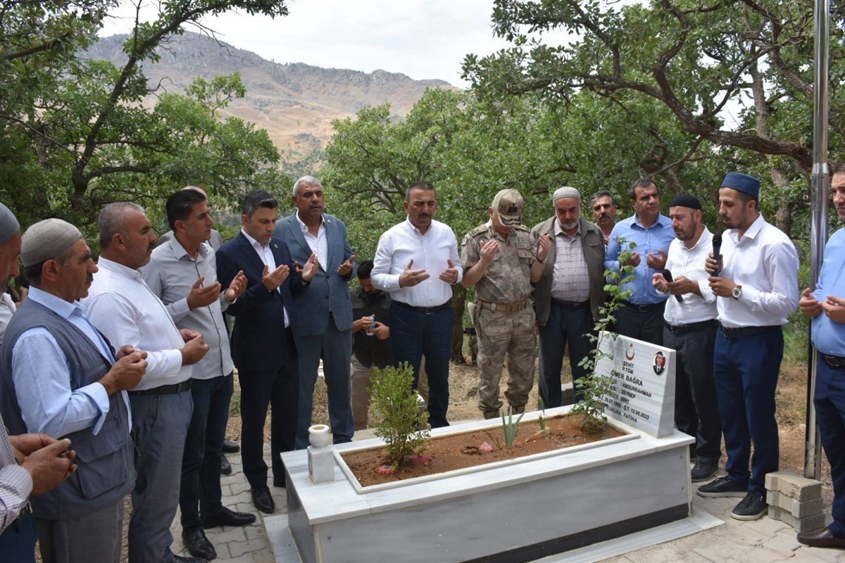 Siirtli teğmen şehadetinin yıl dönümünde dualarla anıldı