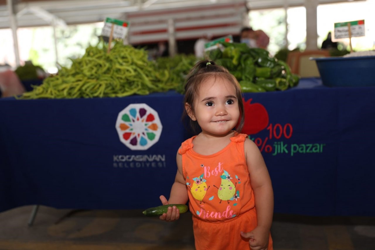 Kayseri’de tek ’Yüzde 100 Ekolojik Pazar’ Açılıyor